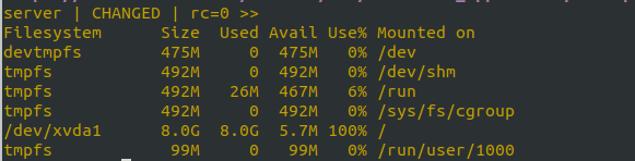 ansible ad hoc commands