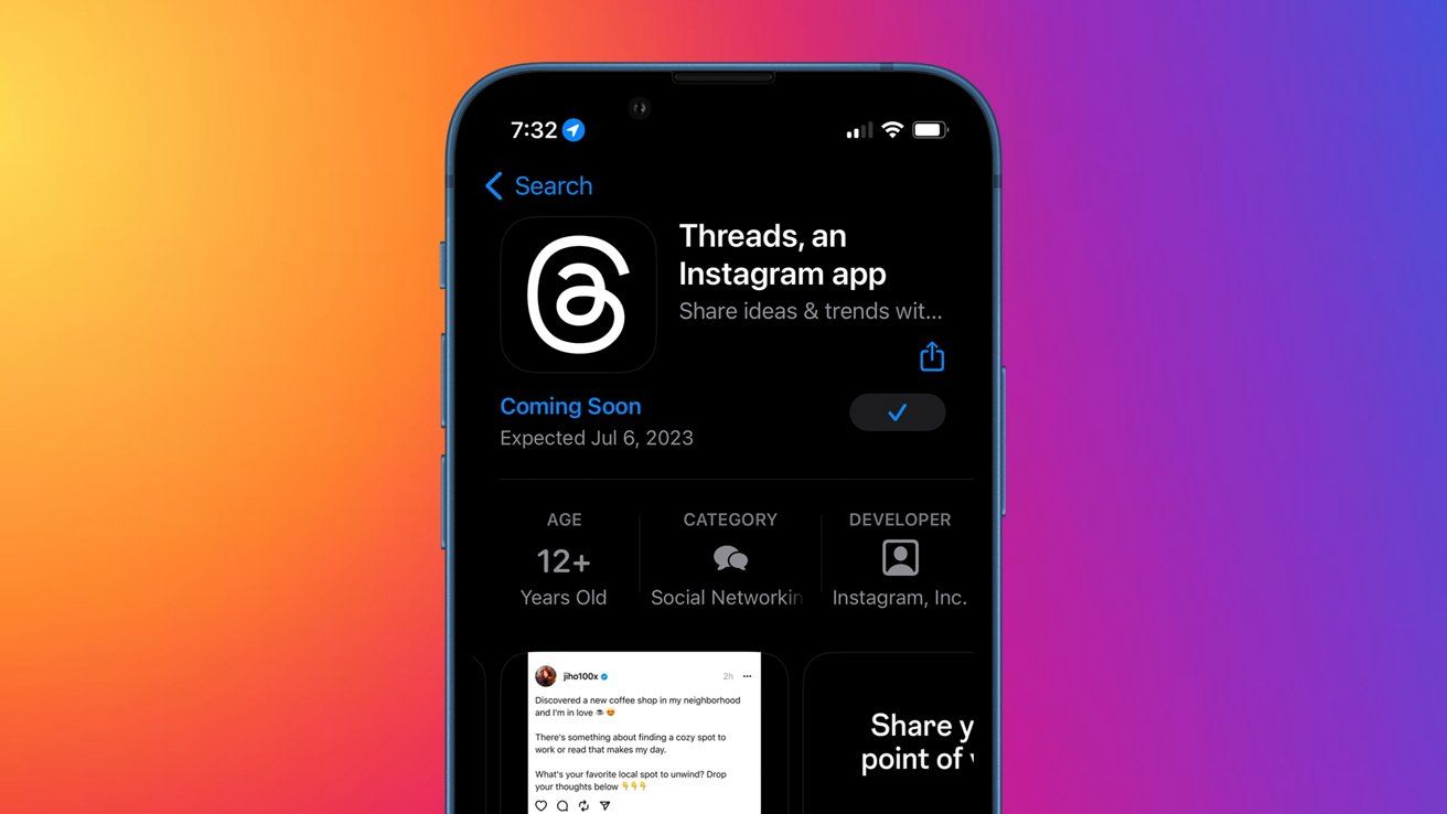 Threads App on iOS